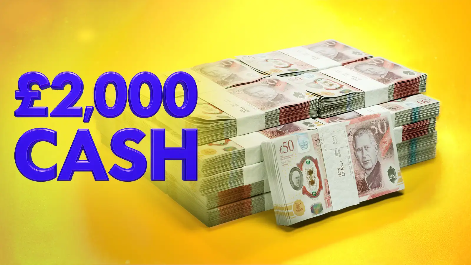   Win £2,000 Tax-Free Cash for only 6p!