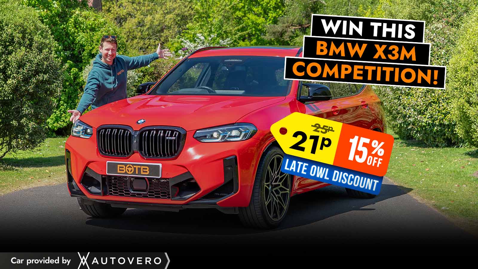   Win a BMW X3M Competition – SUV Practicality, Bonkers Driveability
