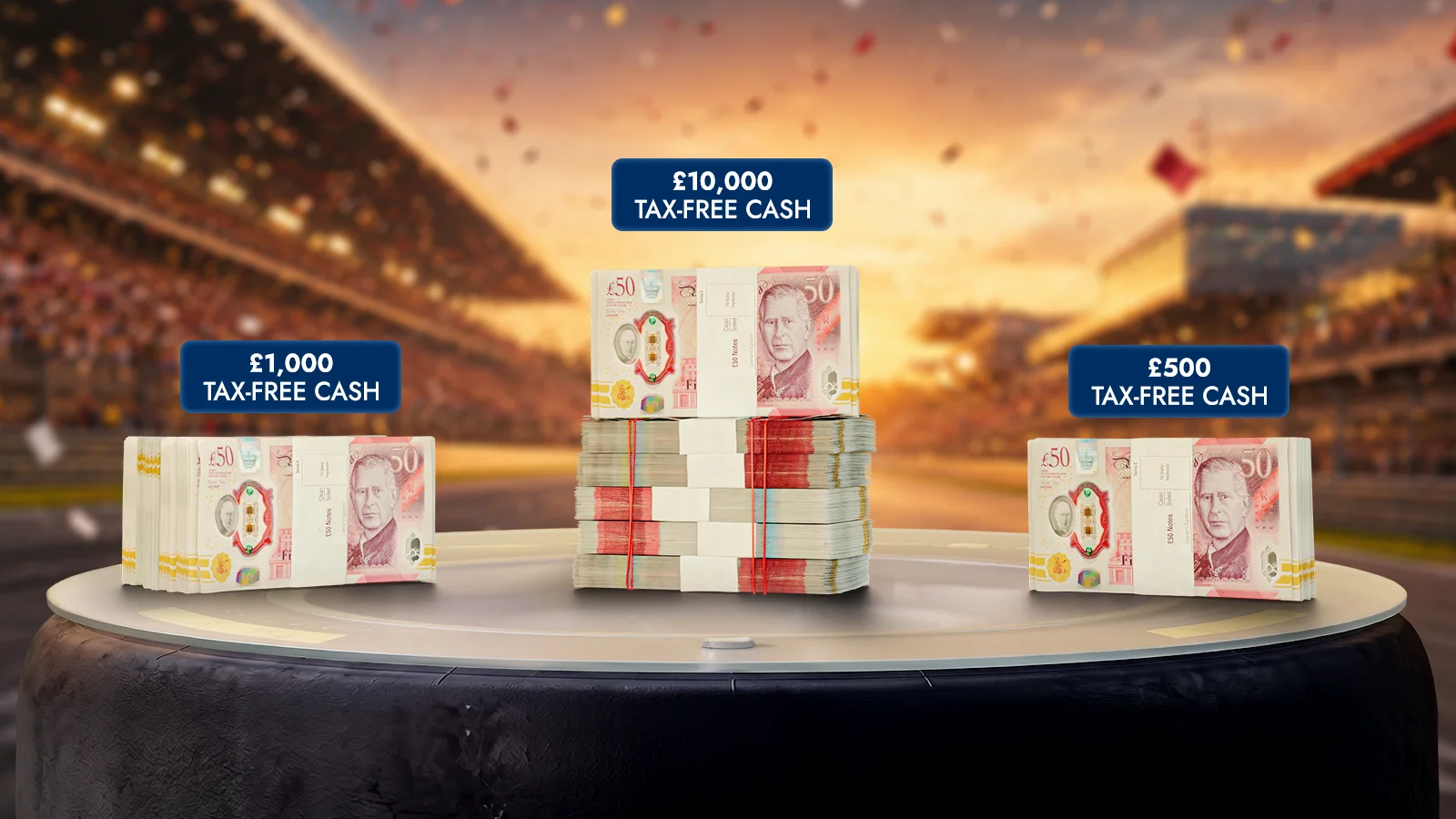   Fresh Drop! Start Your Engines - The BOTB Grand Prix Instant Wins for 99p!