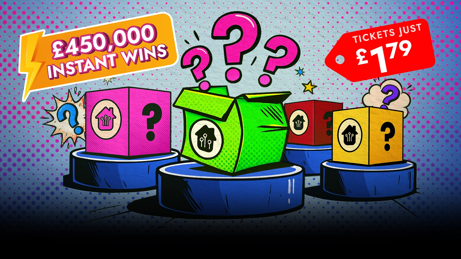   Mystery Mania – 100,000+ Instant Prizes!