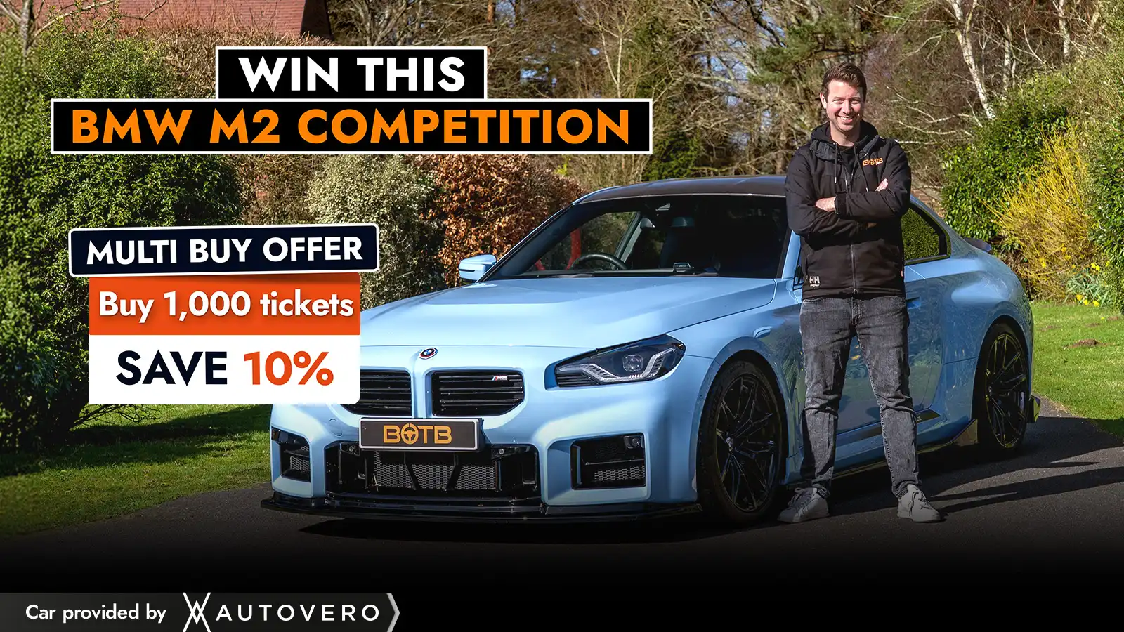   Iconic German Performance - 453 BHP BMW M2 for just 7p