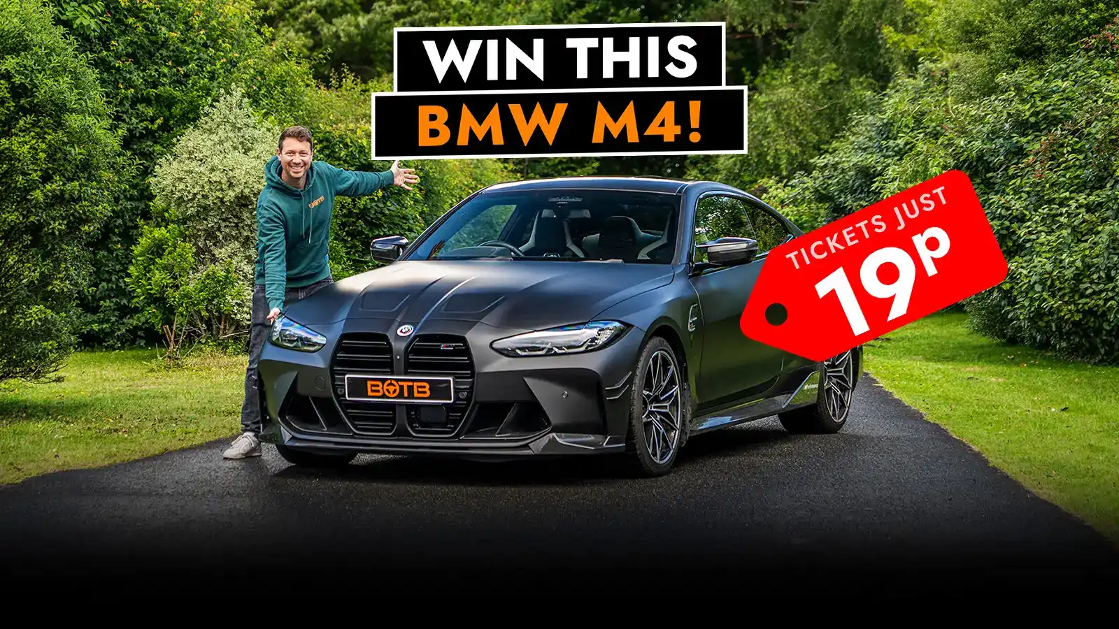   Now Live! Pure Power – Win a BMW M4 for 19p!