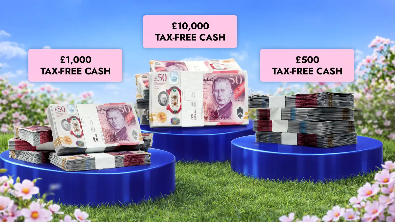   Fresh Wins for Spring Prize Every Time– £1.5M+ of Prizes!