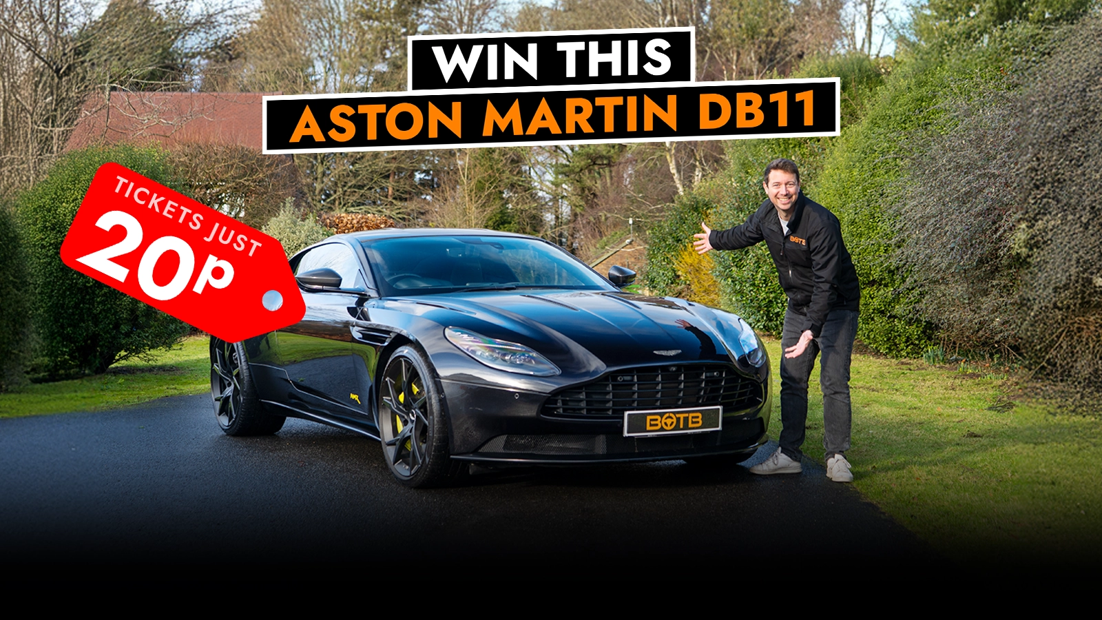   Ride Away In This £80k Aston Martin DB11 AMR V12 for 20p!