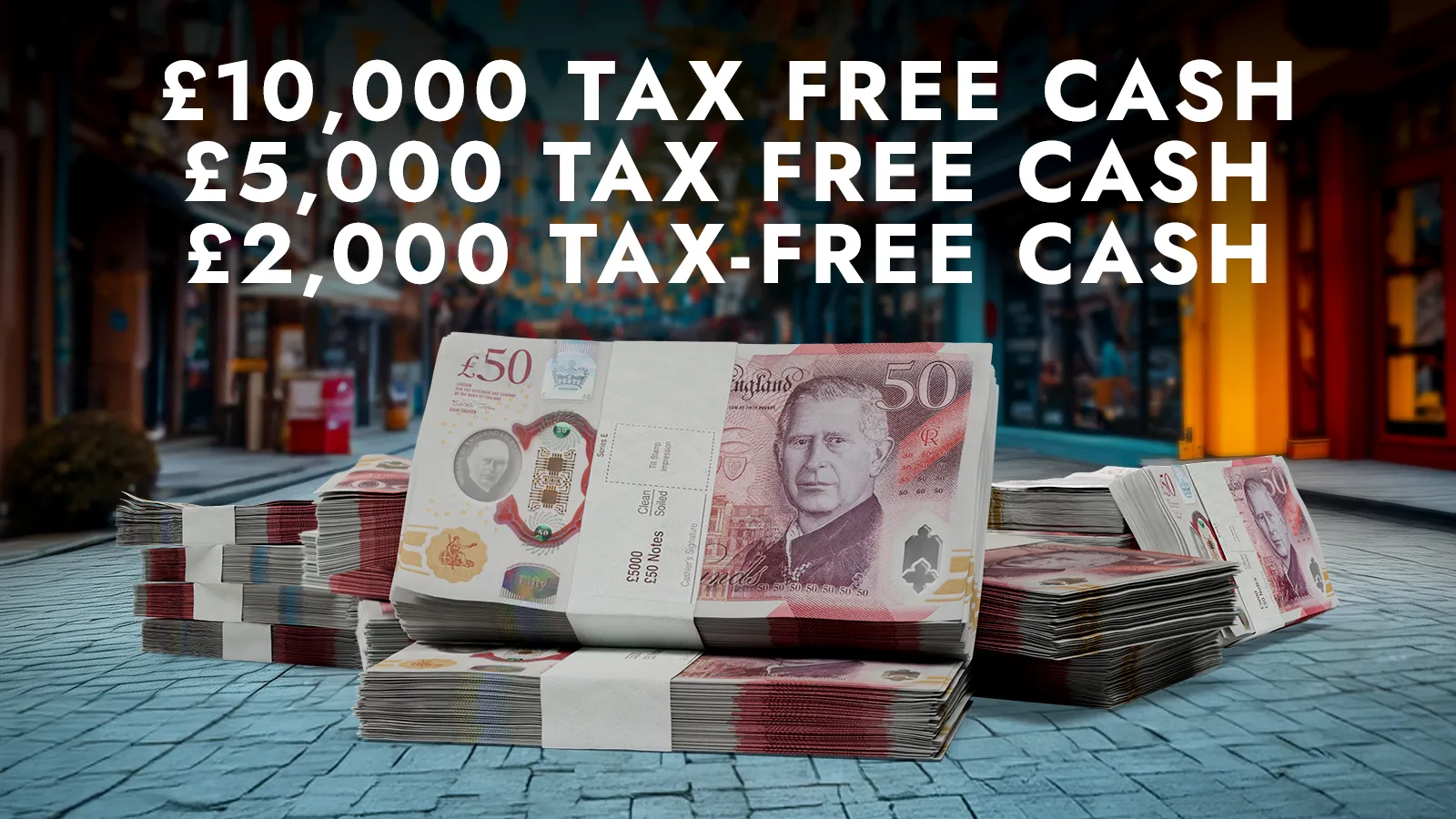 Join the Celebration, Over £1.25 Million in Prizes Up for Grabs!