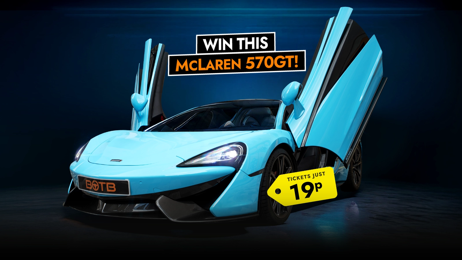 Win This 562 BHP McLaren 570 GT Worth £78,000!