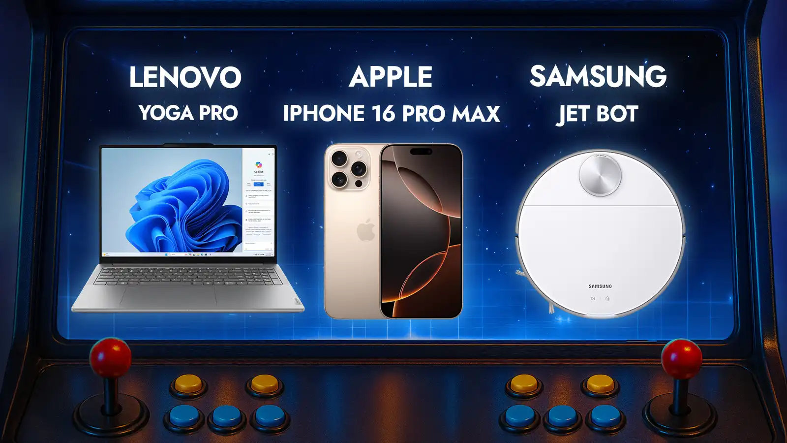   Mystery Prize Arcade - Win your dream tech prizes worth over £1.1M!