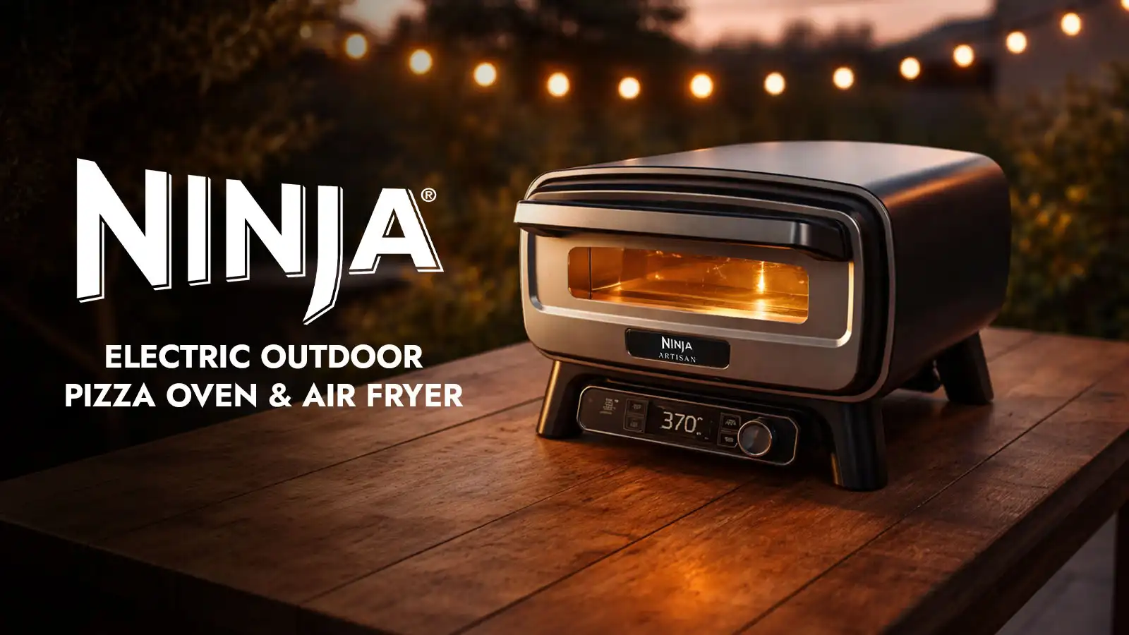   Win a NINJA Electric Outdoor Pizza Oven & Air Fryer