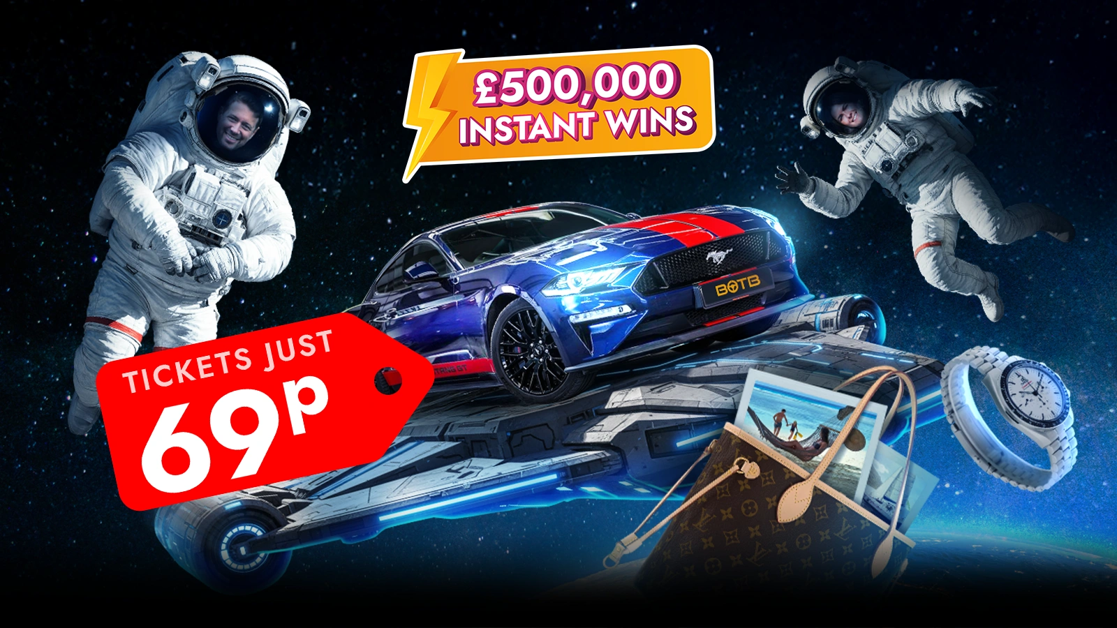 To Winfinity & Beyond – £500K in Instant Wins!