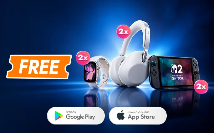 Win Free Tech In App!