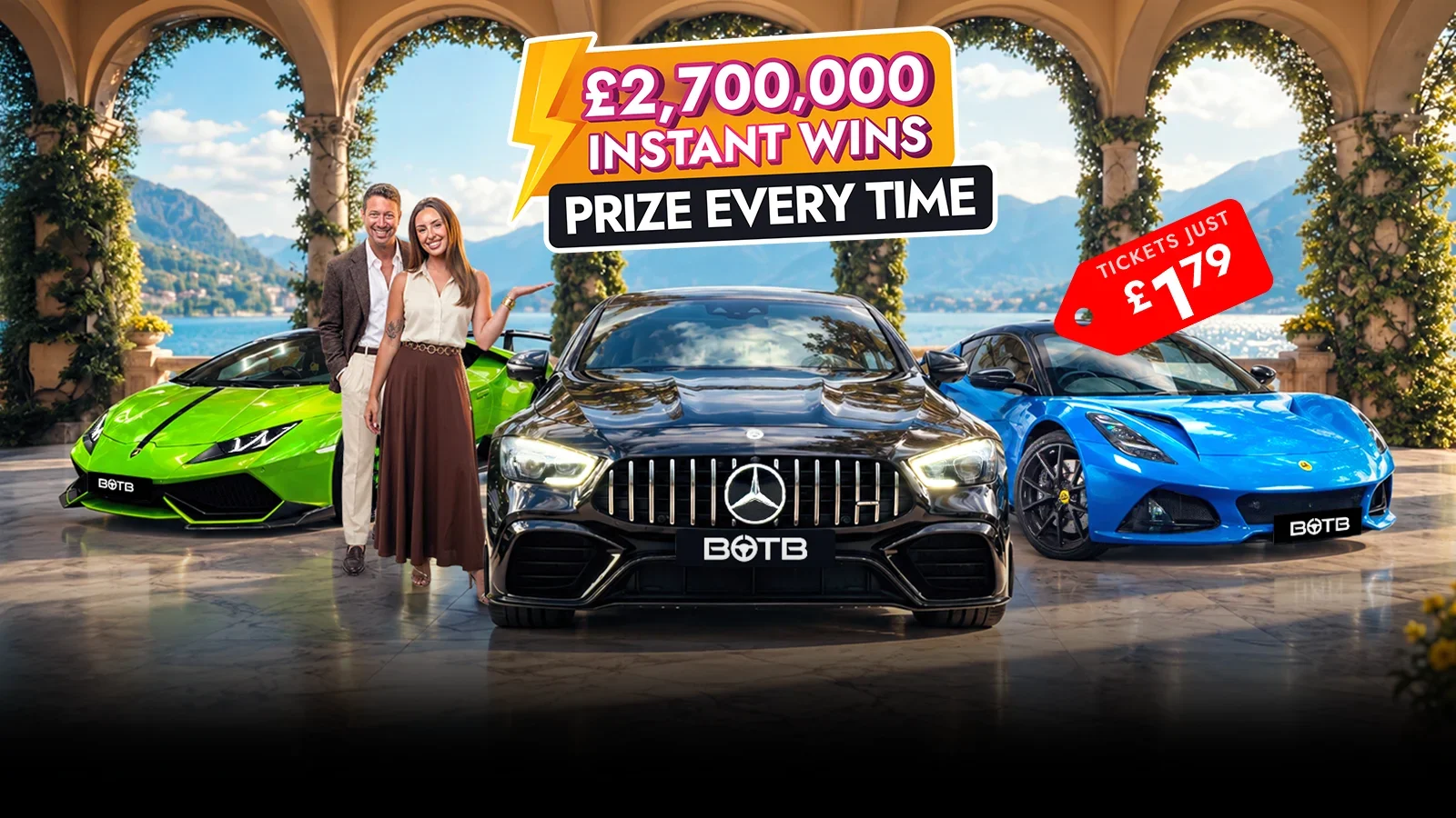  Now Live! Unlock £2.7M Of Prizes – Win Instantly Every Time for £1.79!