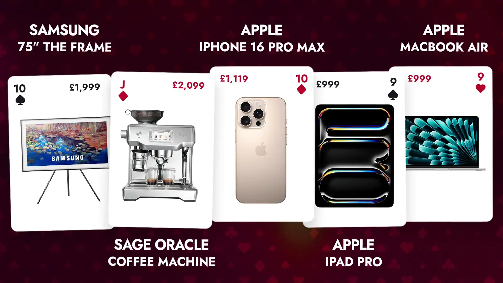 Royal Flush Instant Wins – £1M Worth of Cars, Tech, Watches, Holidays And More!