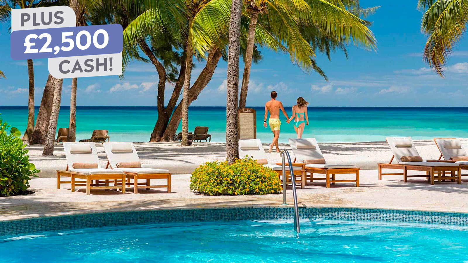   Barbados Holiday: Luxury Trip + £2,500