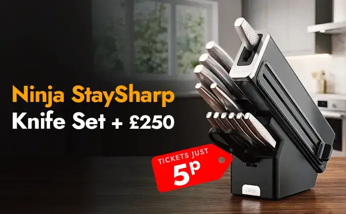 Win Ninja Knife Set + £250