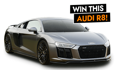Win This Audi R8 V10 Worth £87k!