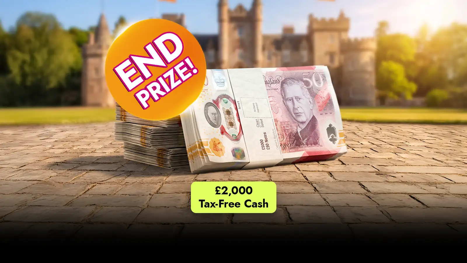   Just Launched! Enter The Castle Of Prizes - £800k Of Instant Wins Awaits You For 69p!