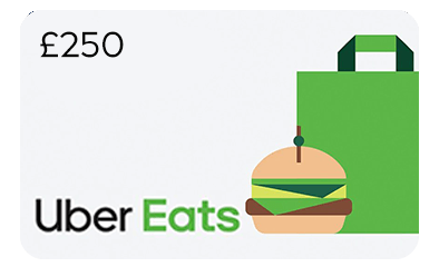  Other £200: Uber Eats Voucher