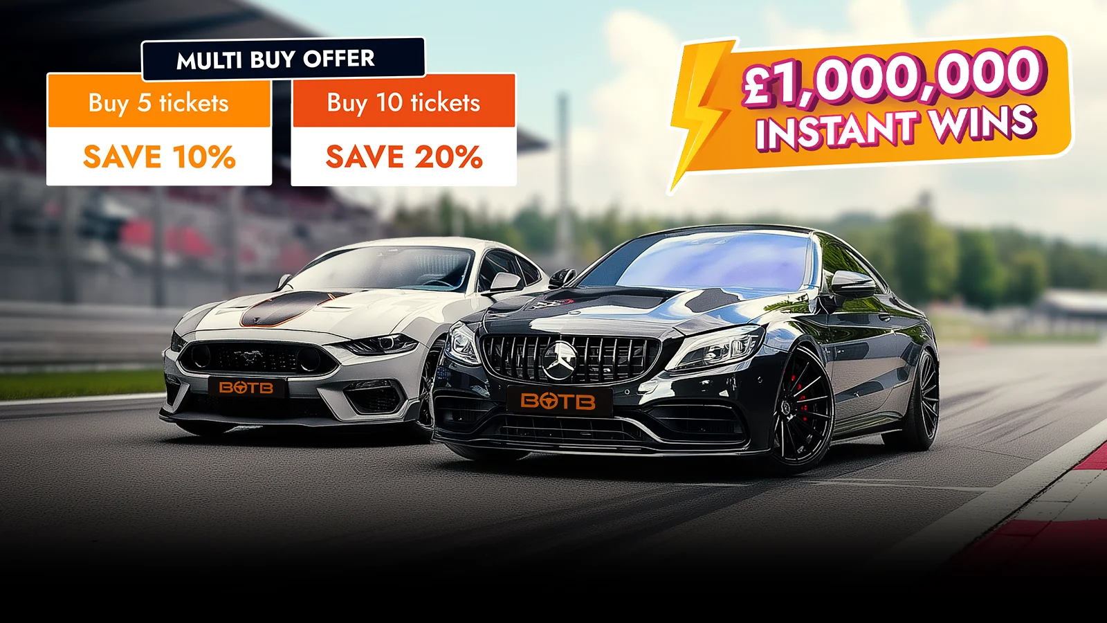 Formula Won – £1M Instant Wins with Six Sporty Cars & Tons Of Cash!