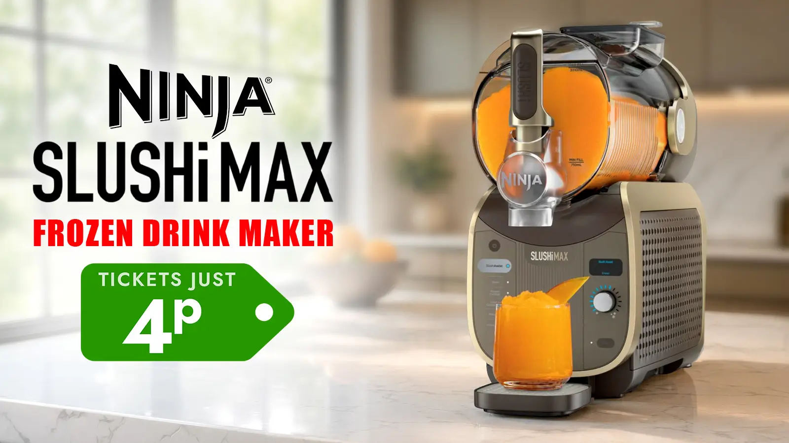   Win a Ninja Slushi Maker!