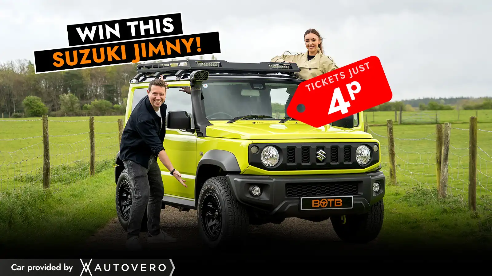   Adventure Awaits – Win This Suzuki Jimny for 4p!