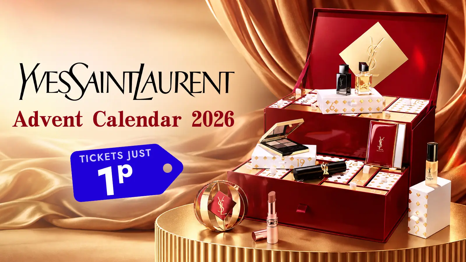   Win an Yves Saint Laurent  Advent Calendar 2026