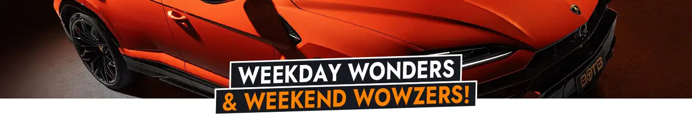 Weekday Wonders and Weekend Wowzers