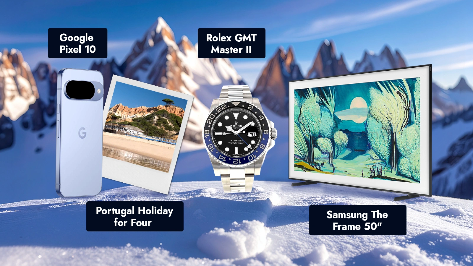   £1.3m of Prizes Every Time - Head To The Arctic To Win!