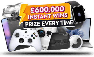 Prizes are Falling From the Sky – £600k Prize Every Time!