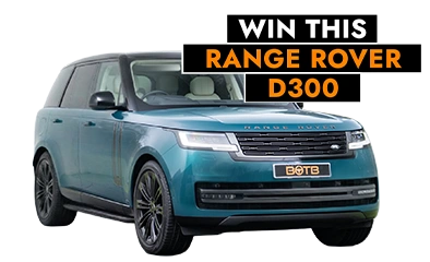 Win This Outstanding Range Rover D300 for Just 23p!