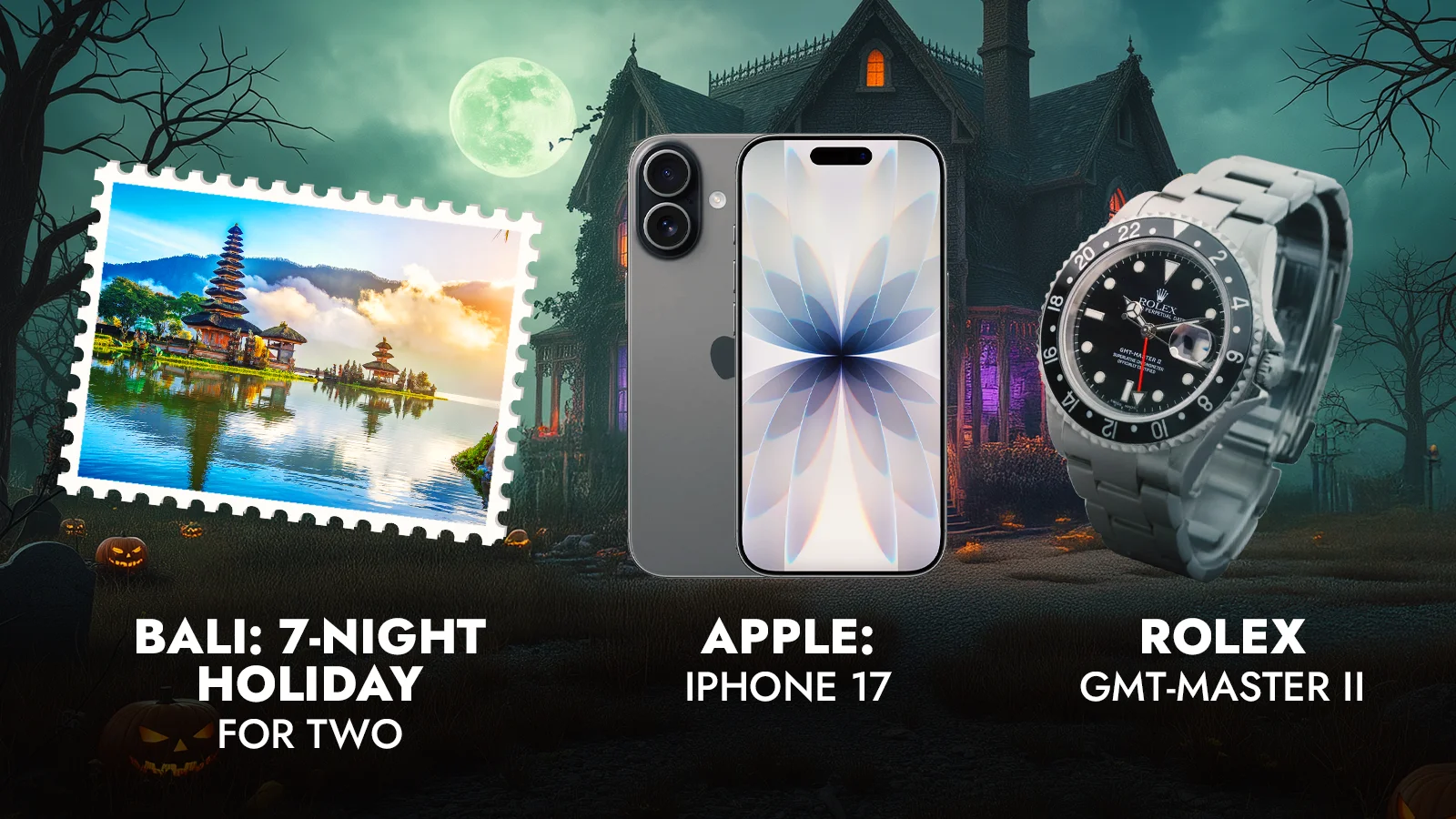 £1.25M Spooktacular Instant Win Giveaway – Prize Every Time!