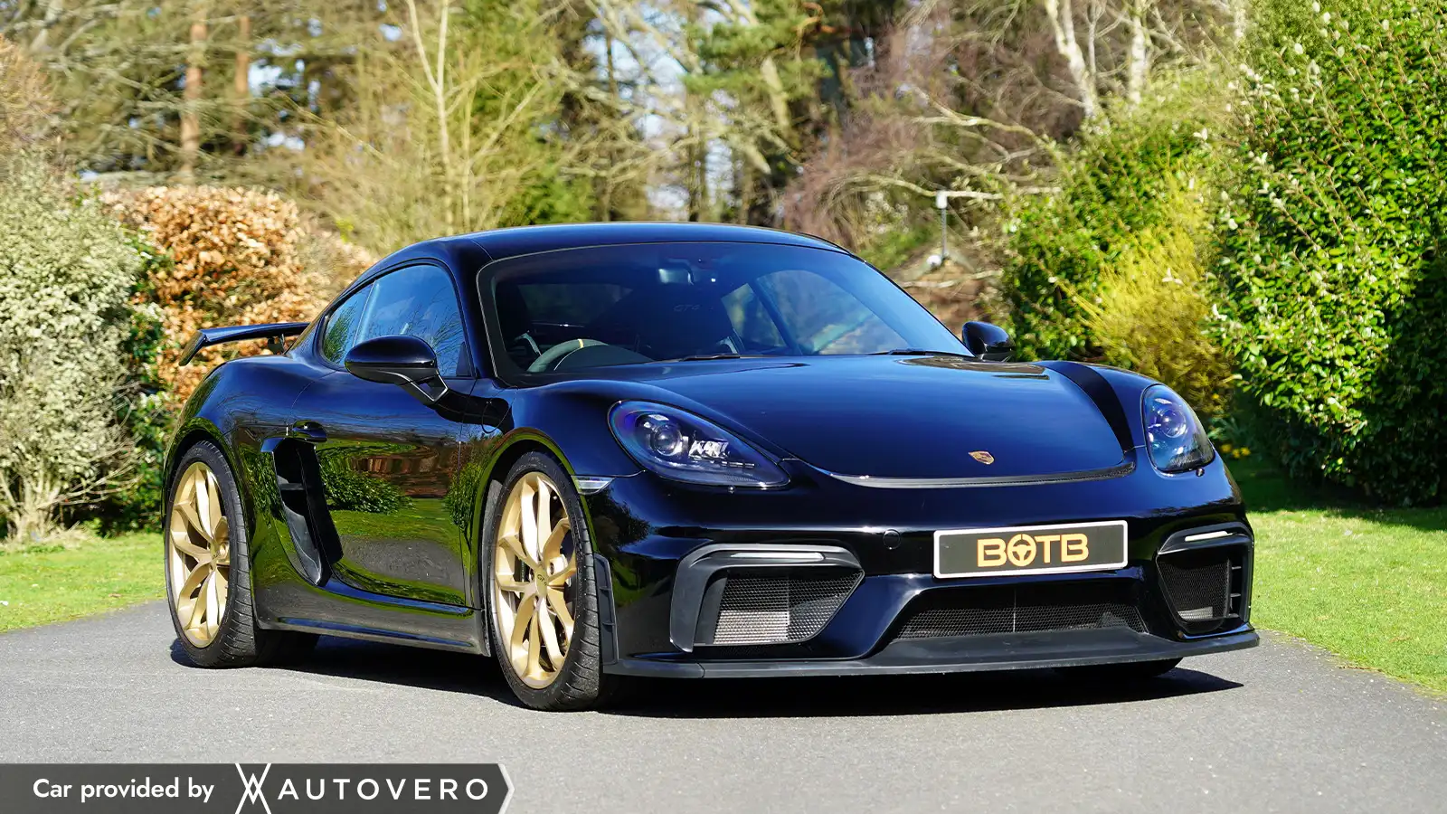   Pure Performance – Win a 718 Porsche Cayman GT4 Club-sport for 23p!