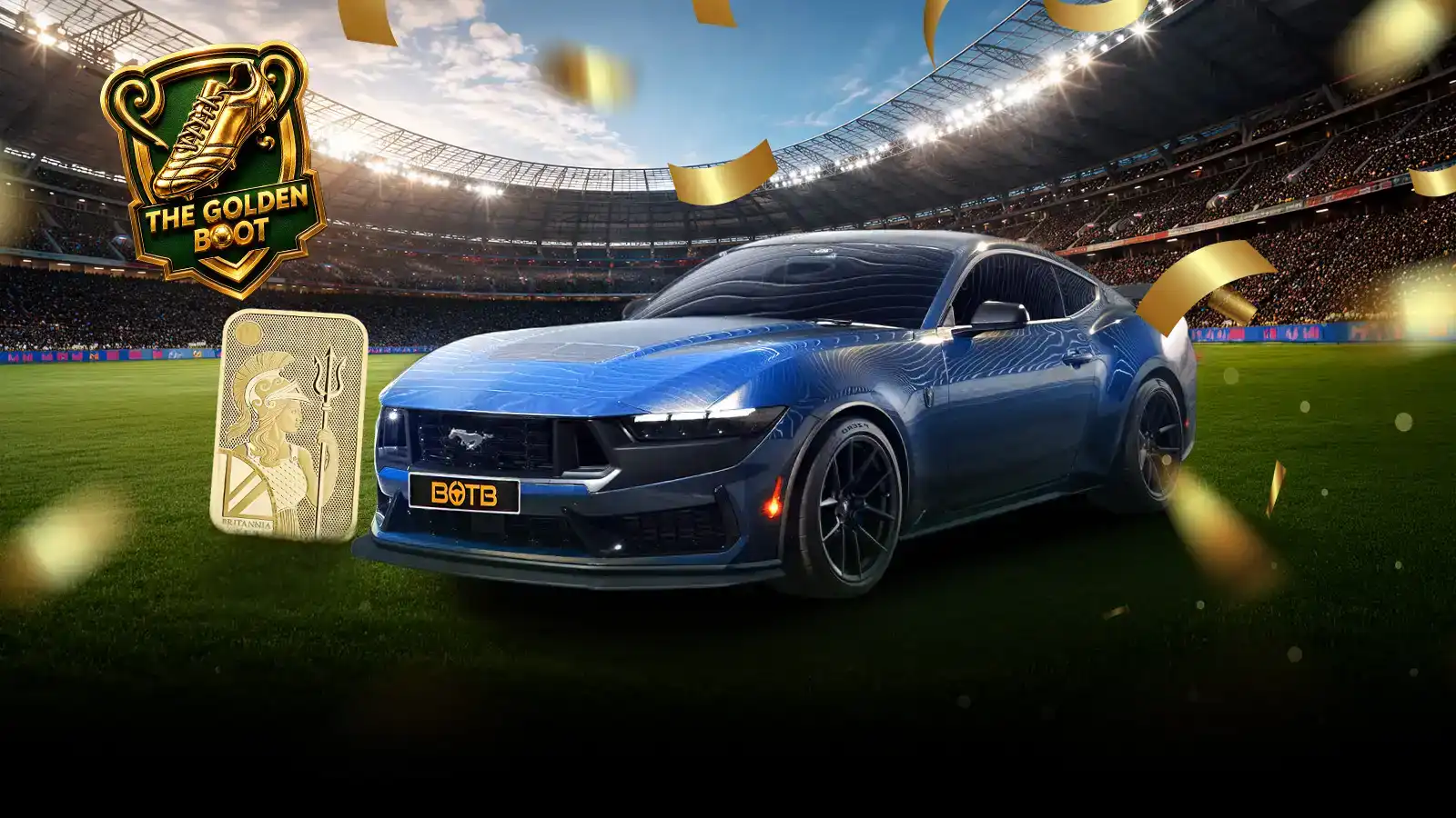  Ford Mustang Dark Horse Plus 50g Gold Bar
