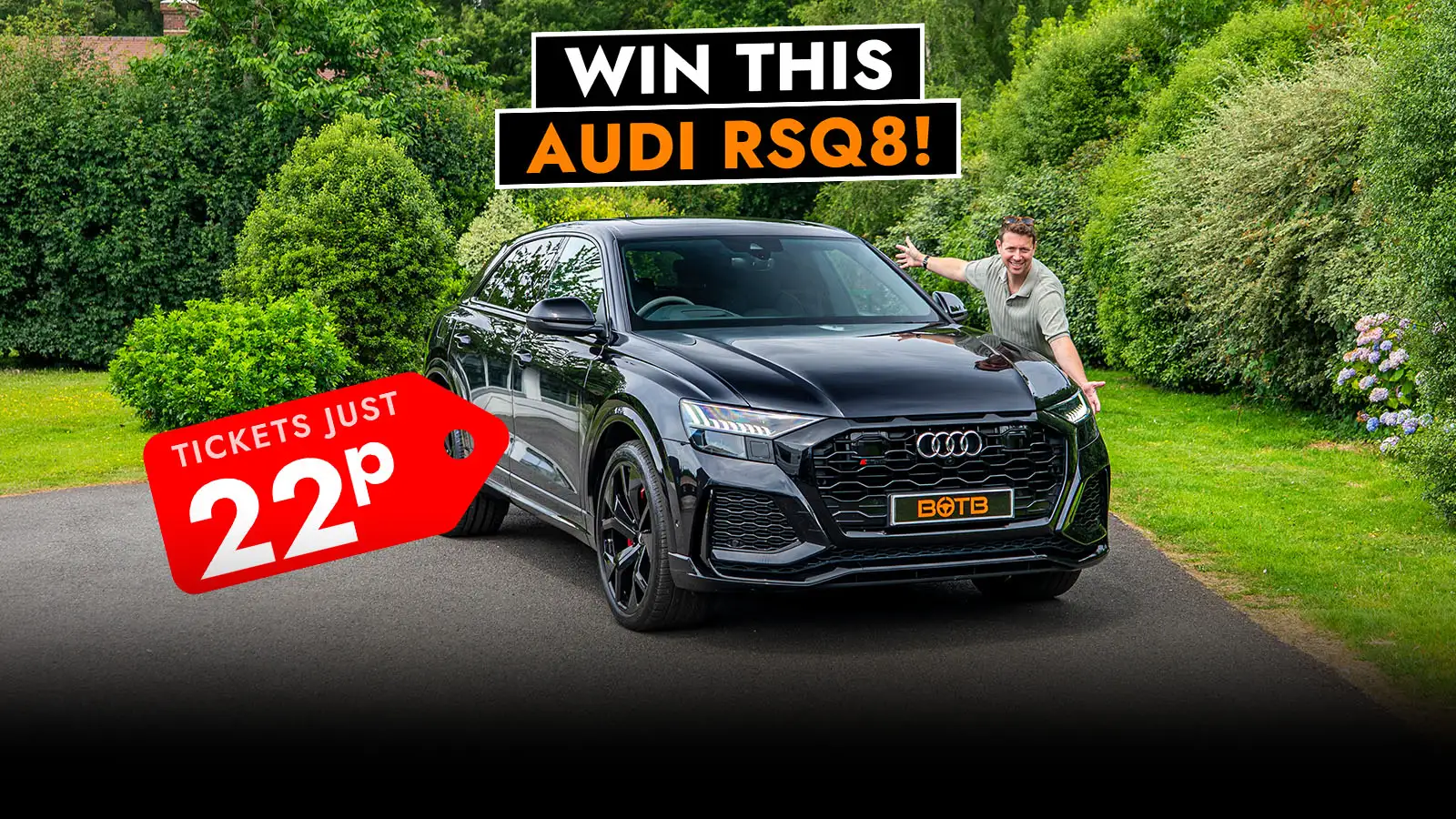   Brand New! SUV Practicality, Supercar Performance – Win An Audi RSQ8 Vorsprung