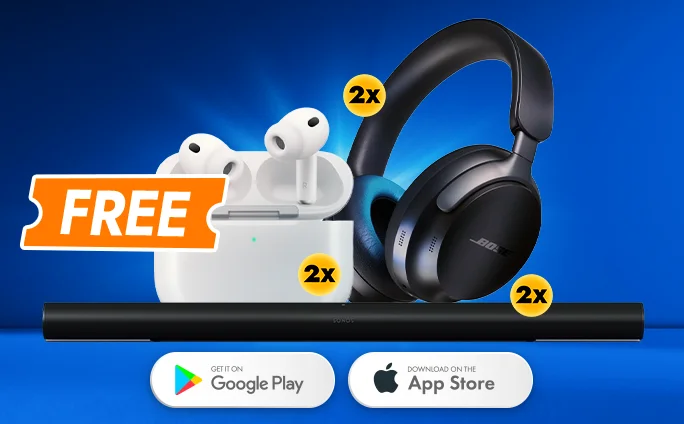 Win Free Tech In App!