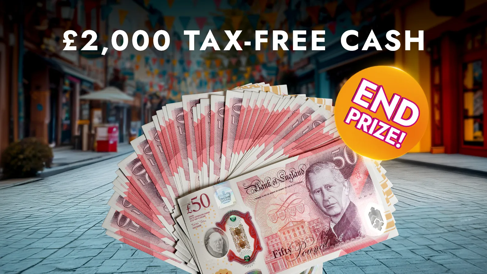 Join the Celebration, Over £1.25 Million in Prizes Up for Grabs!