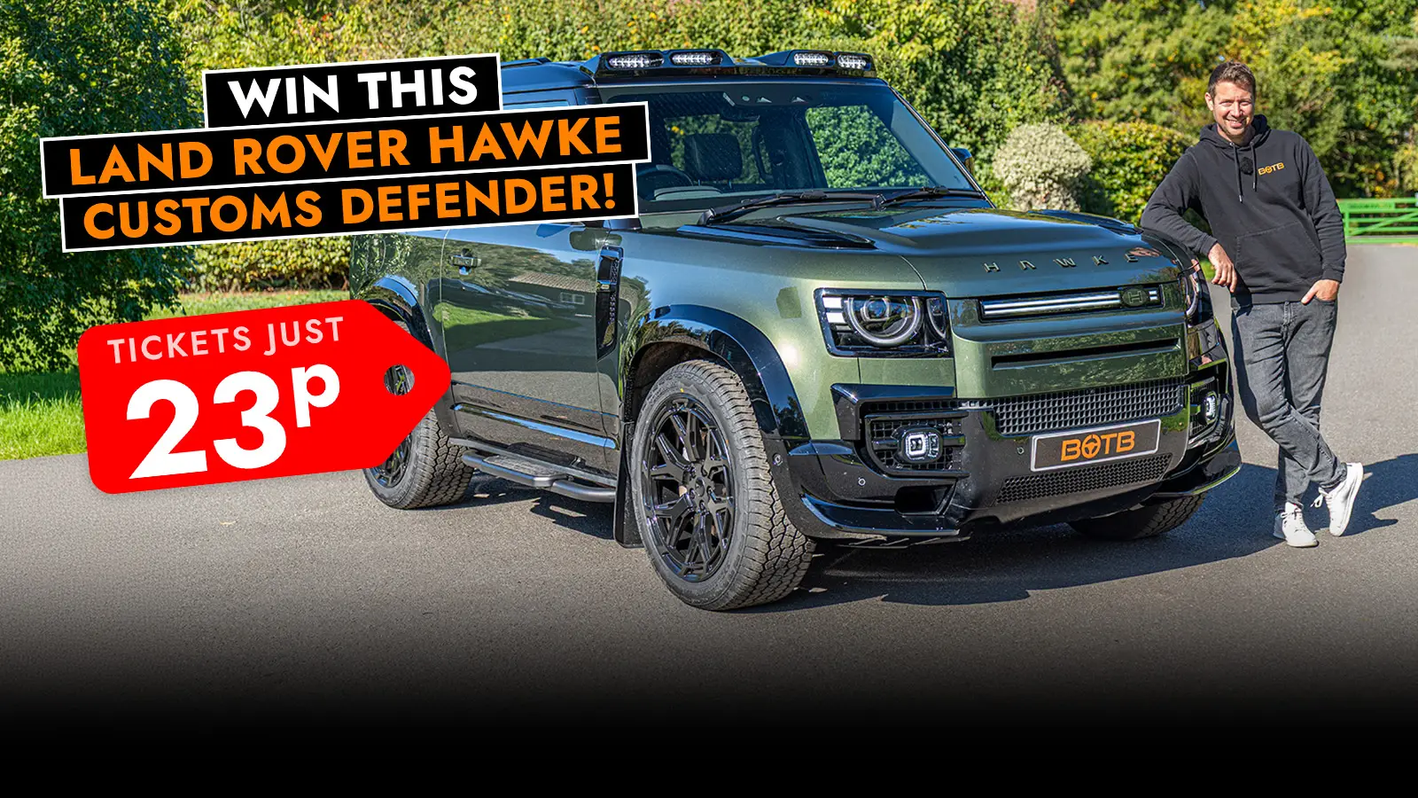   Just Dropped! Modified British Excellence! Hawke Customs Defender For 23p!