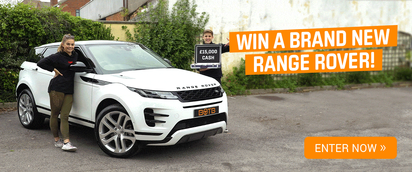 Win a Range Rover giveaway