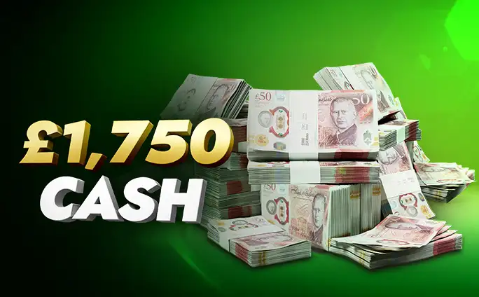Win £1,750 Cash