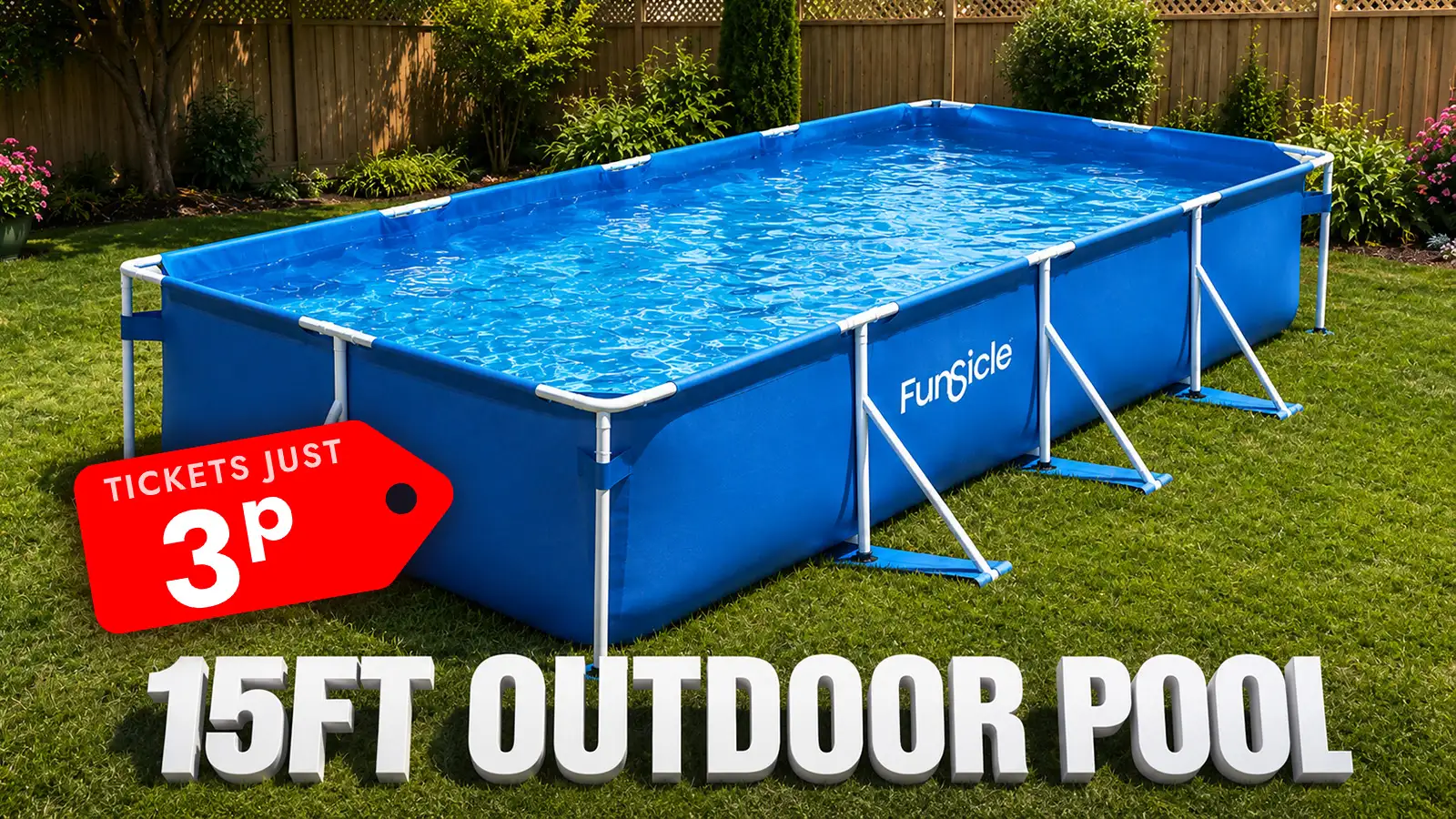   Win a 15ft Outdoor Pool!