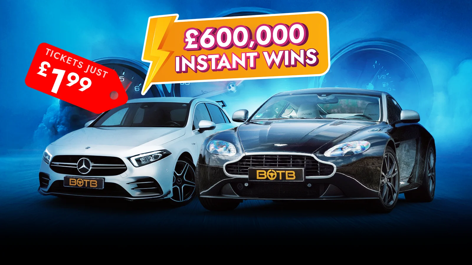 Start Your Engines to Instantly Win £600k Worth of Prizes!