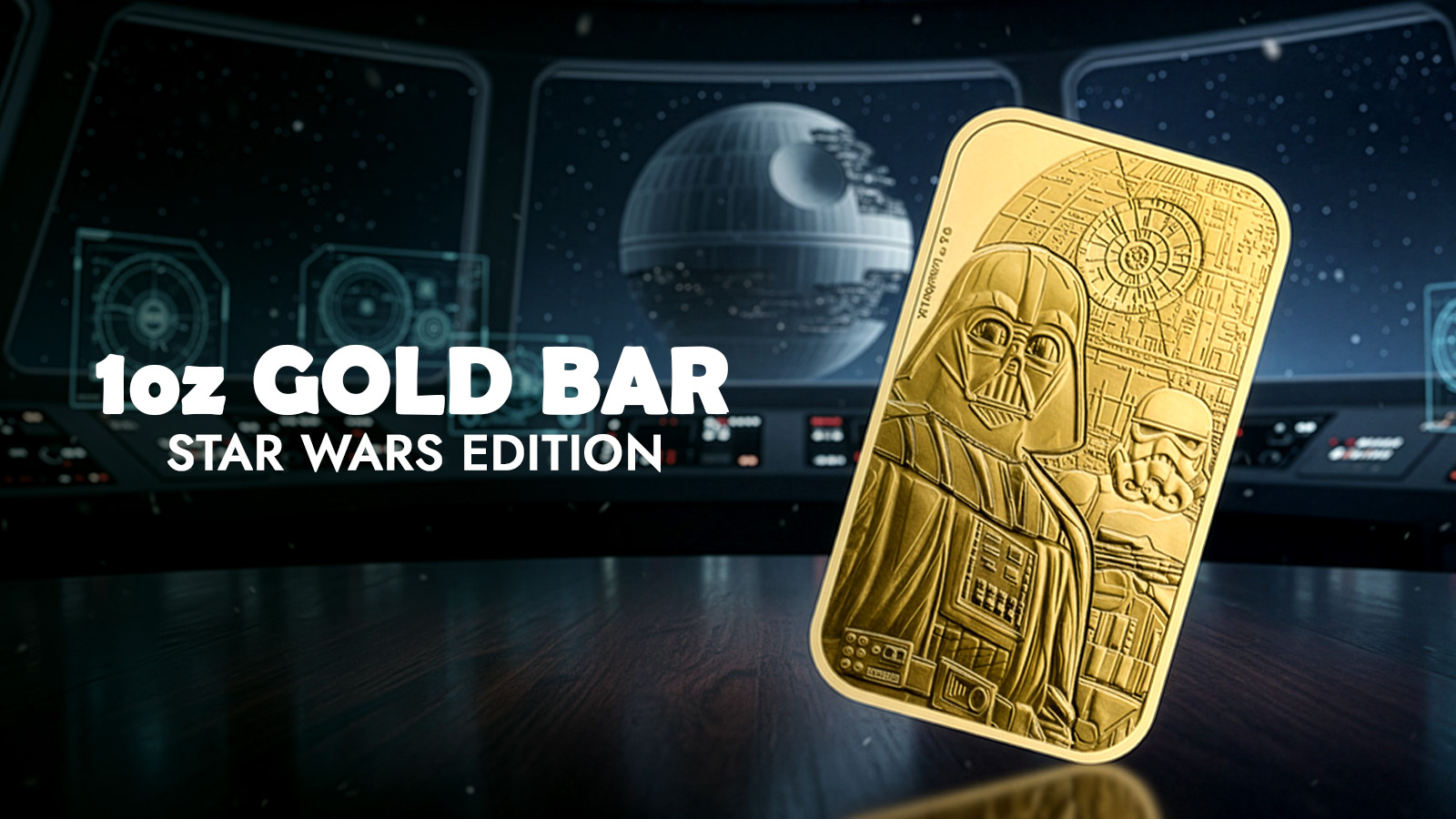   Win A 1oz Gold Bar Star Wars Edition