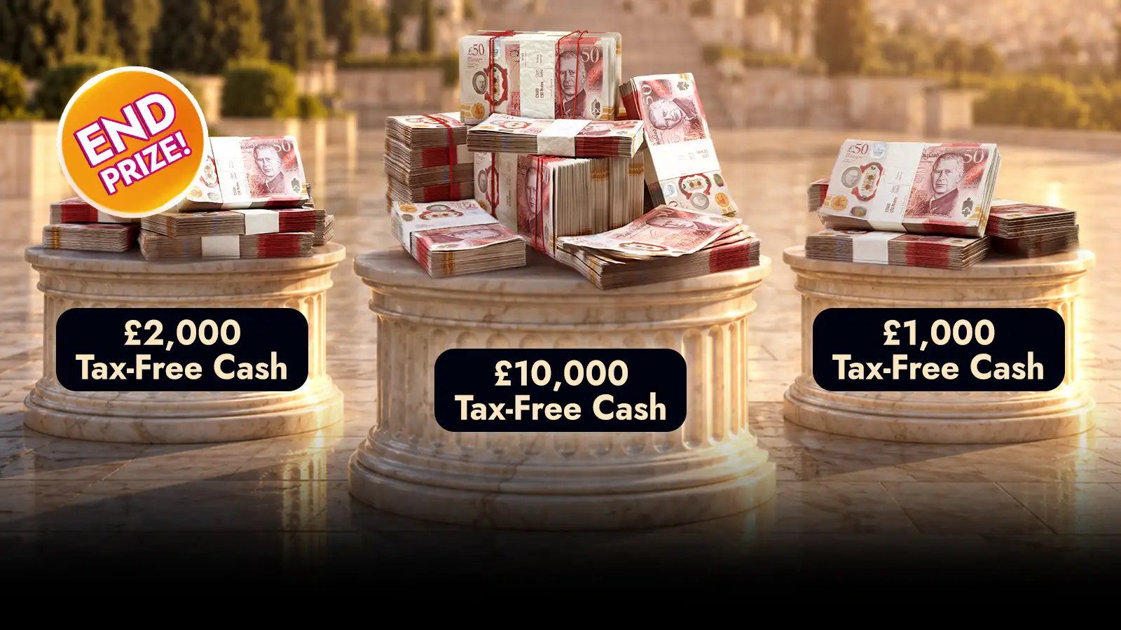   Just Launched! Temple Of Wins! £900k Of Instant Win Prizes Waiting For You!