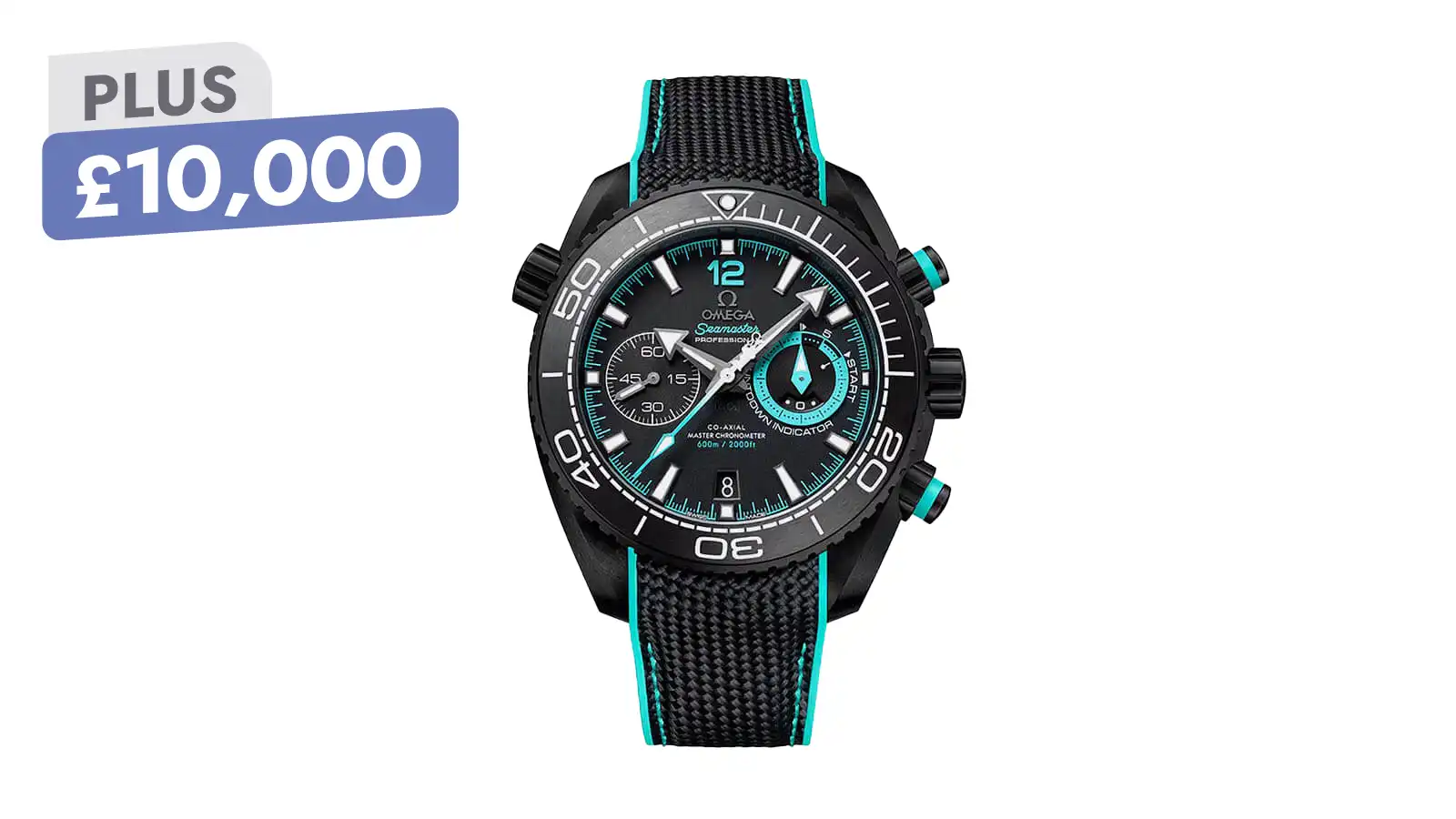 Omega Seamaster Planet Ocean Chronometer ETNZ Deep Black