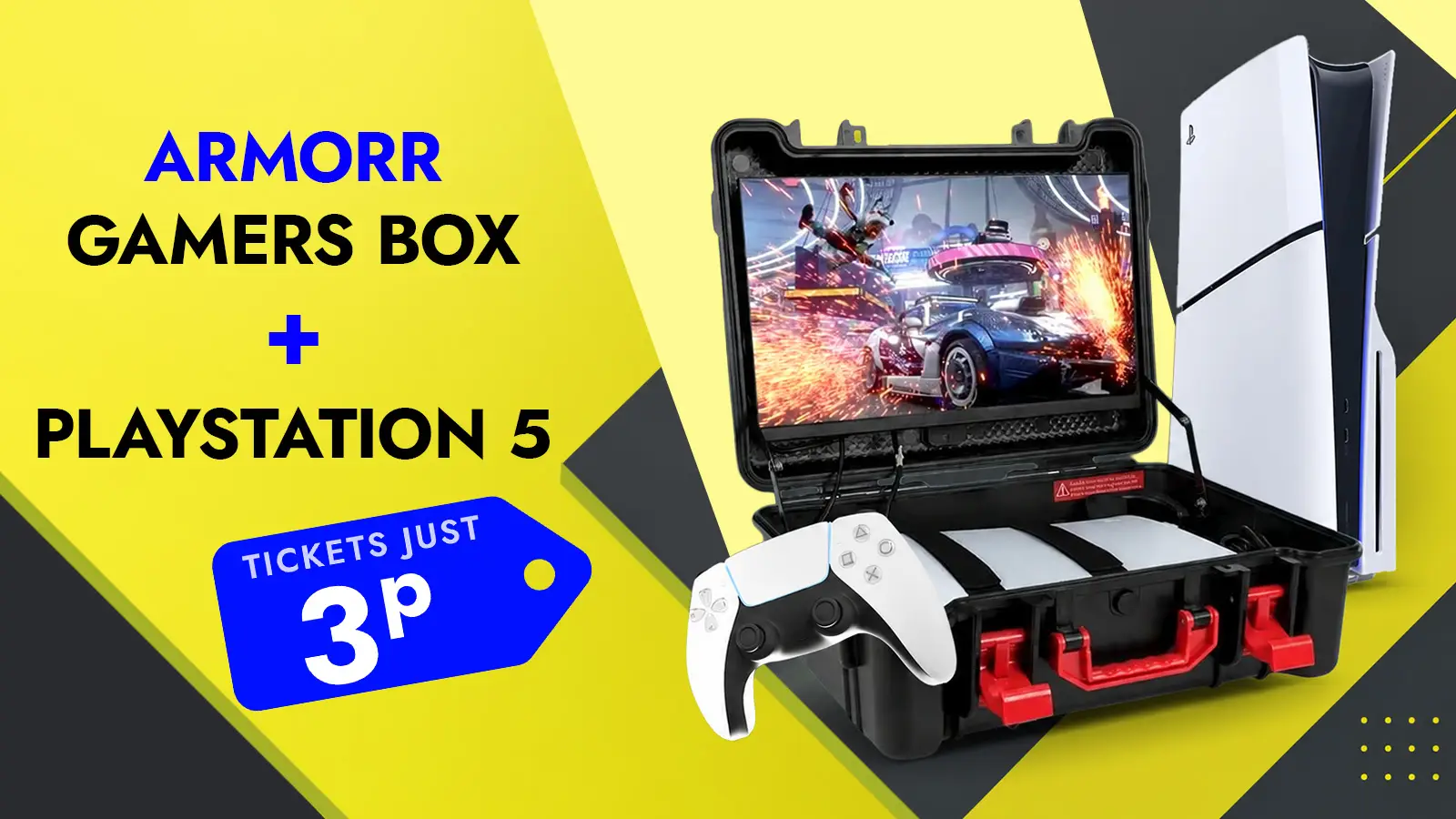   Win a ARMORR GamersBox Plus a PS5!