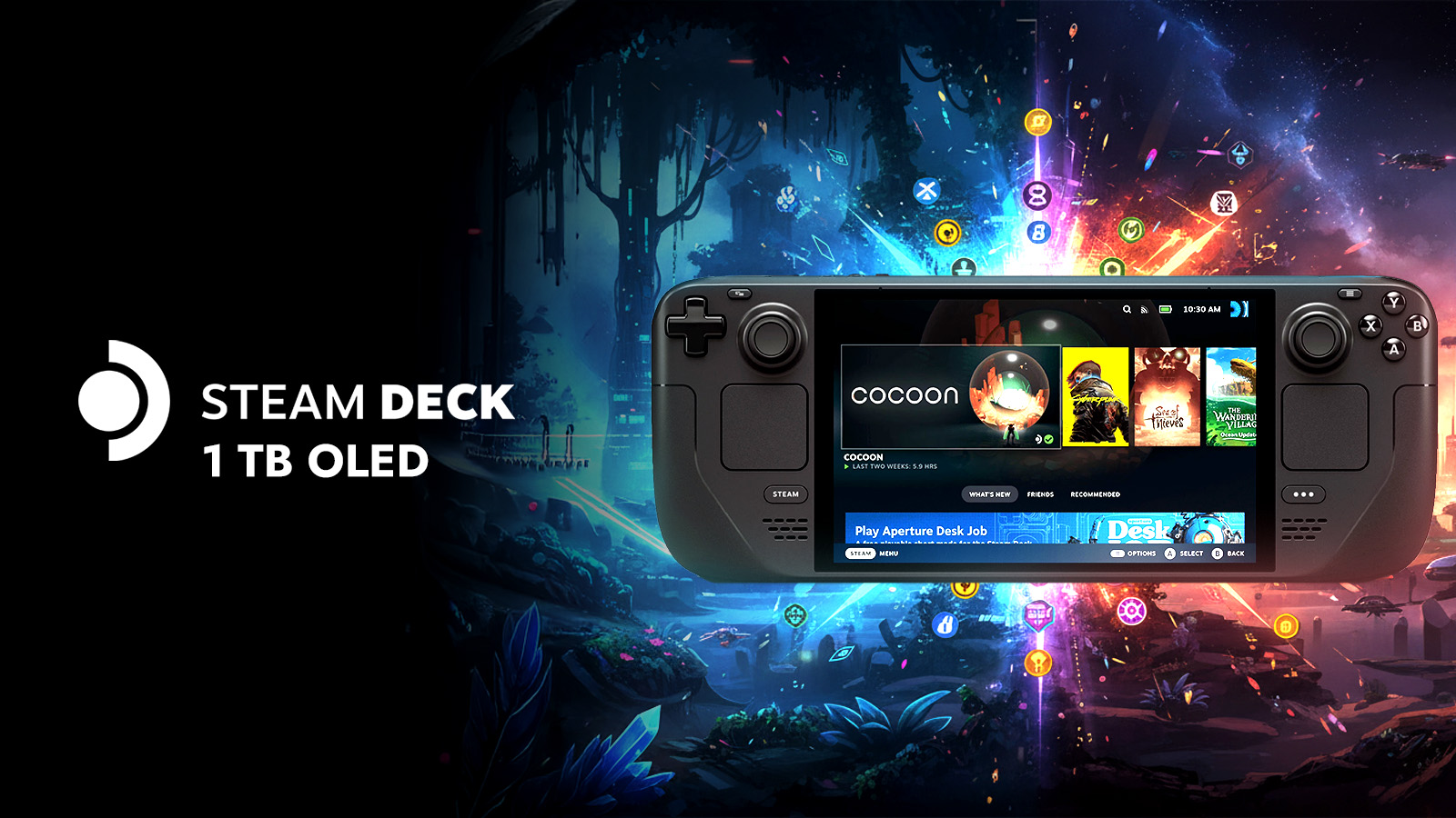   Win this new Steamdeck 1TB OLED!