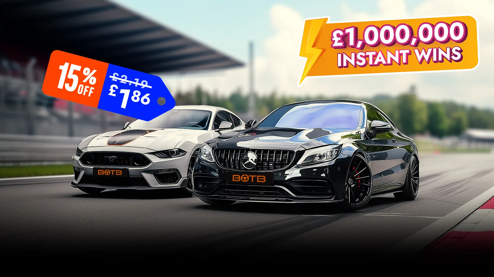 Formula Won – £1M Instant Wins with Six Sporty Cars & Tons Of Cash!