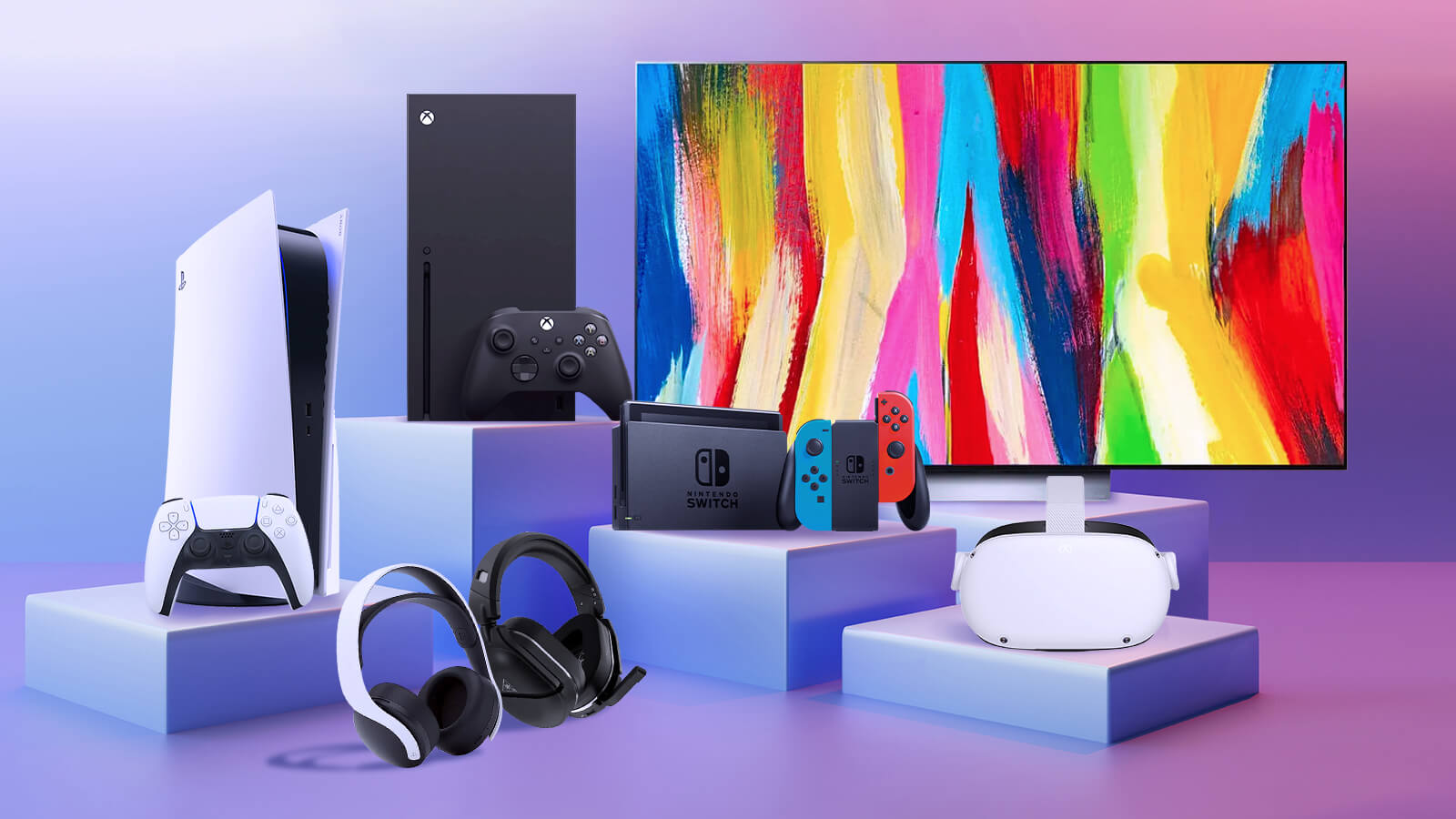 gaming bundle with nintendo switch, pc, tv, headset, xbox and ps4  Ultimate: Gaming Giveaway