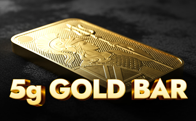 Win 5g Gold Bar