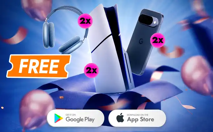 Win Free Tech In App!
