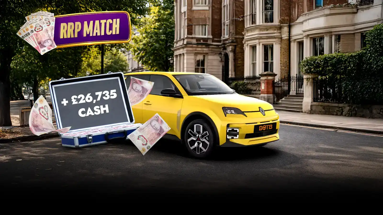  Renault 5 Iconic + £26,735 Tax-Free Cash